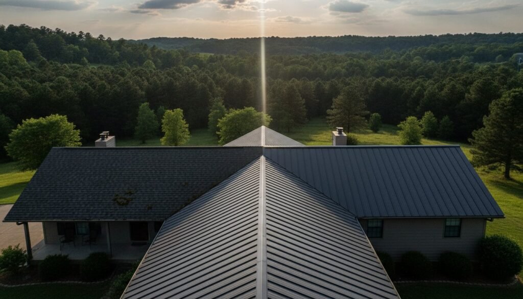 Metal Roof vs Shingle Roof in Arkansas: 2026 Homeowner’s Comparison Guide