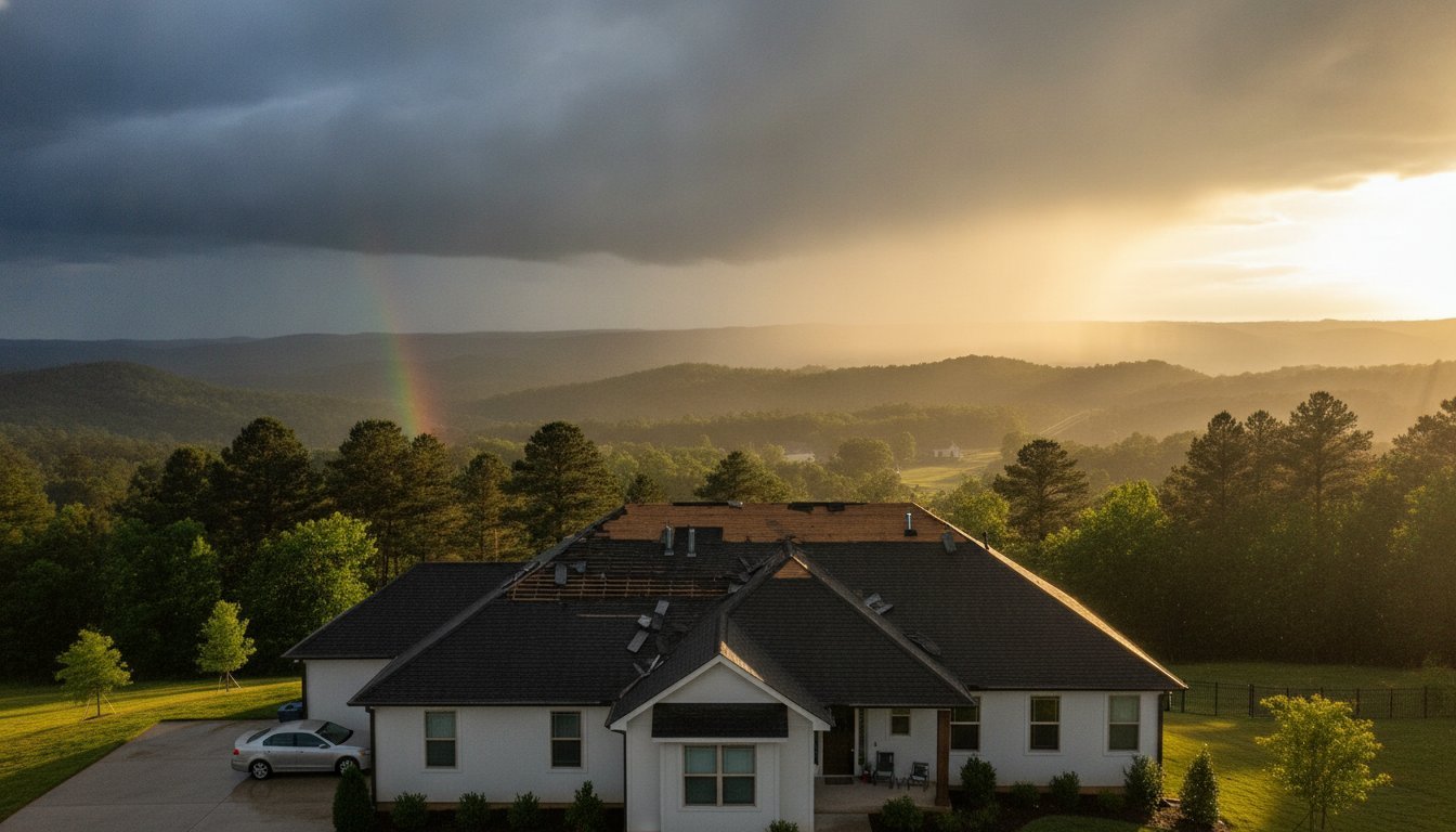 Storm Damage Roof Replacement in Arkansas: The 2026 Homeowner’s Guide